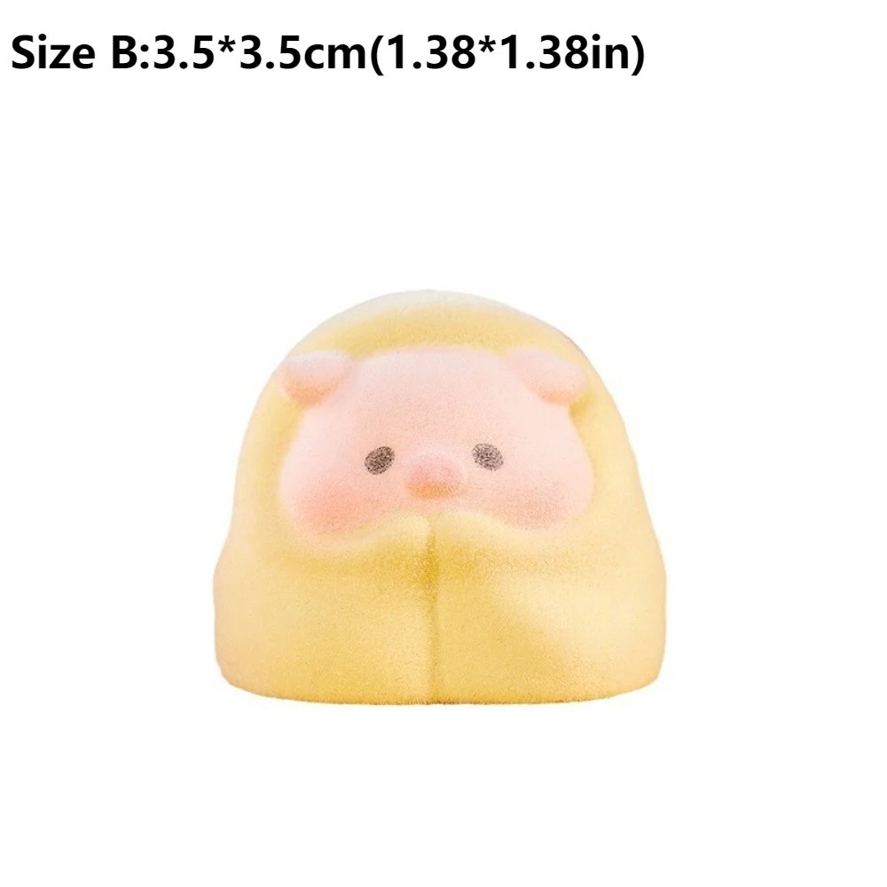 Новая фигурка мультяшной розовой свиньи из смолы дорожный дневник серия