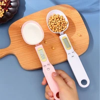 kitchen electronic scale 500g 0 1g lcd digital measuring food flour digital spoon scale mini kitchen tool for milk coffee scale