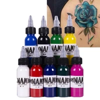 30mlbottle multicolor natural plant safe microblading tattoo inks set body makeup tattoo long lasting pigment ink supplies