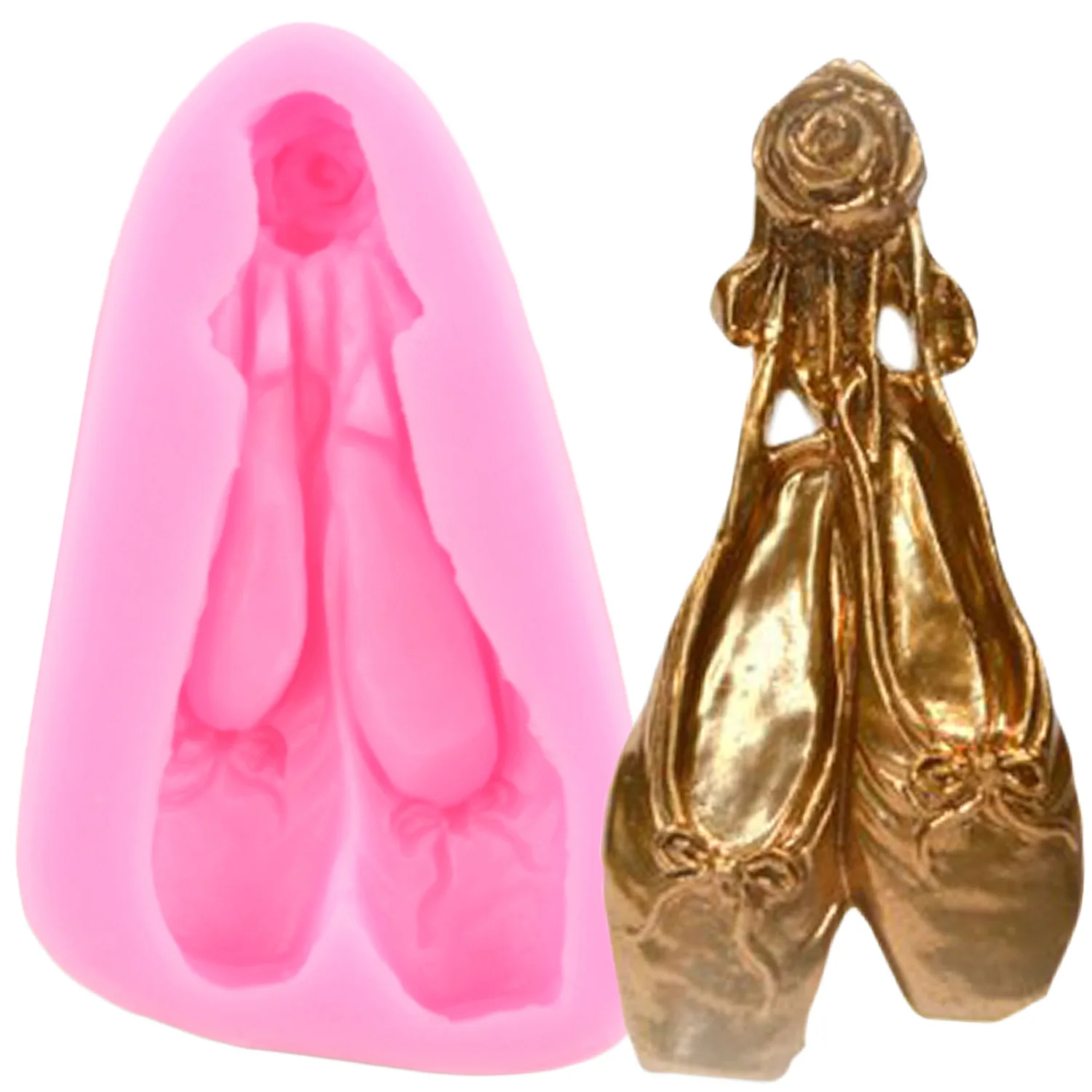 

Силиконовая форма для балерины Pink