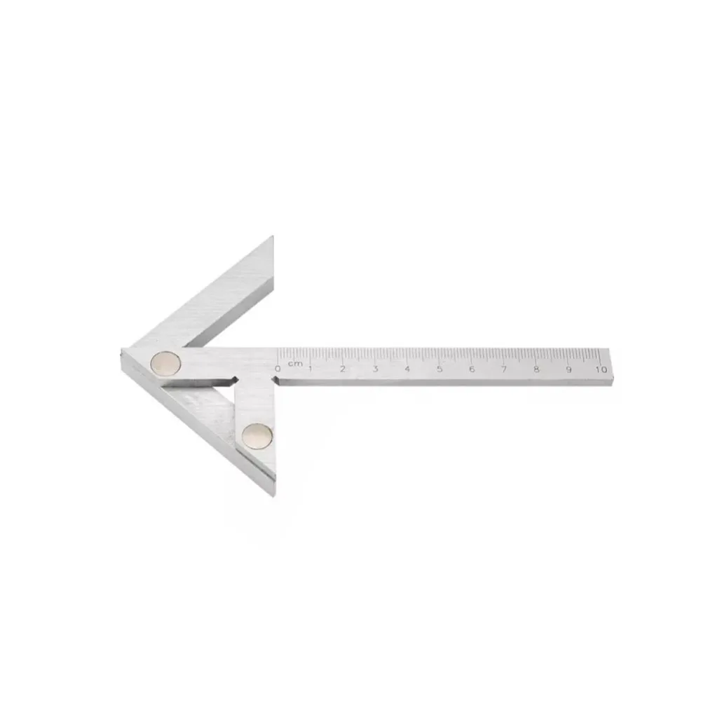

Carbon Steel Center Finders Line Gauge High Accuracy 45/90 Degree 0-10cm Ruler Scribe Square Measuring Tool Tools