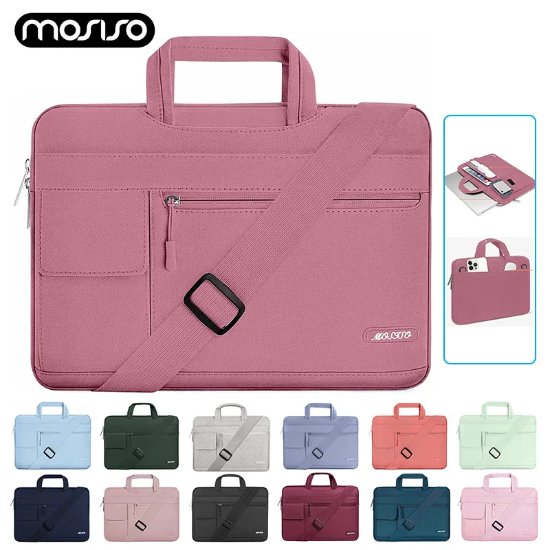 

Laptop Shoulder Bag for MacBook Pro Air 15 13 Case 13.3 14 16 inch Dell Asus Acer Notebook Men Women Messenger Briefcase Sleeve