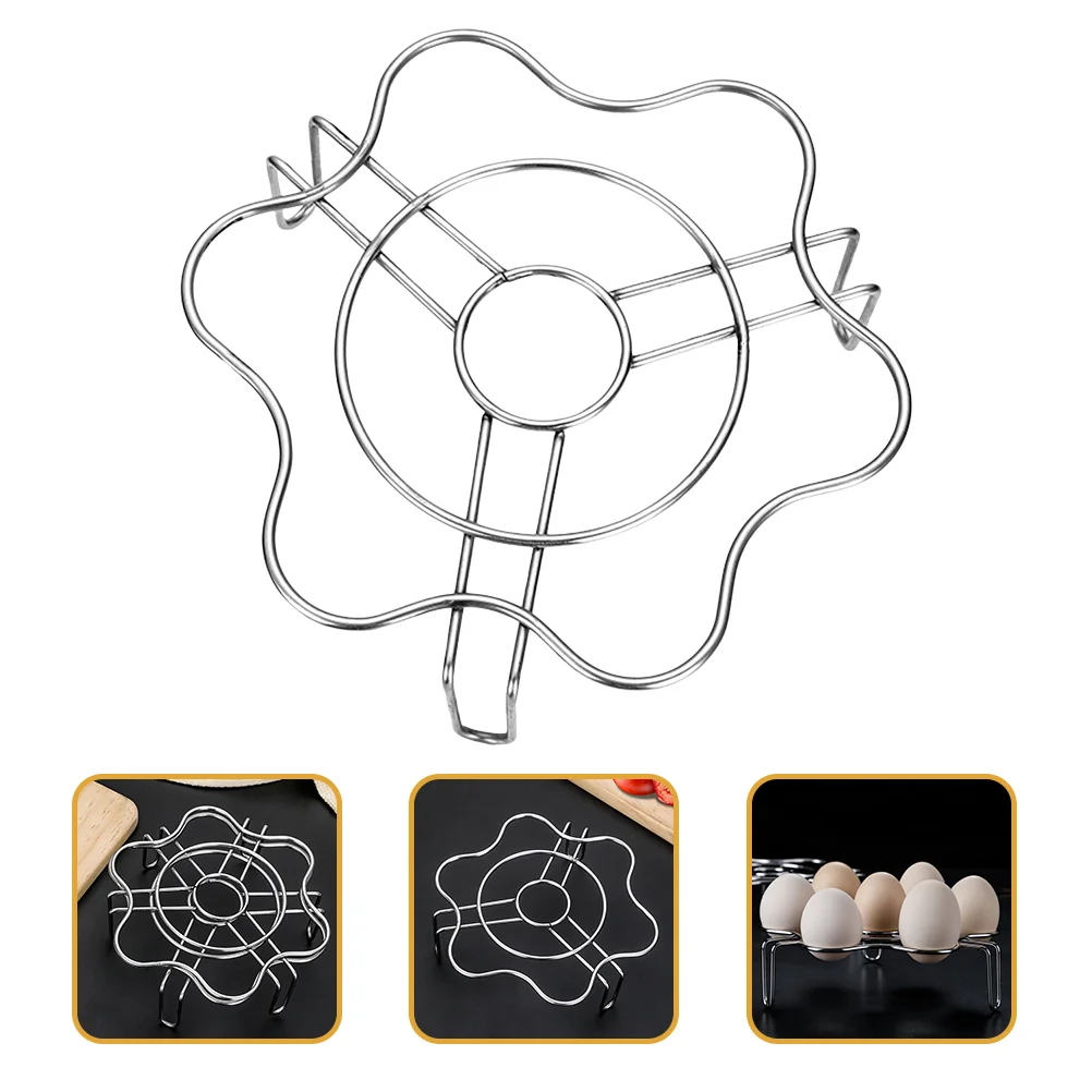 

Rack Steam Stand Steamer Steaming Racks Trivet Cooking Cooker Stove Kitchen Pot Pan Pressure Cooling Accessory Household Wok
