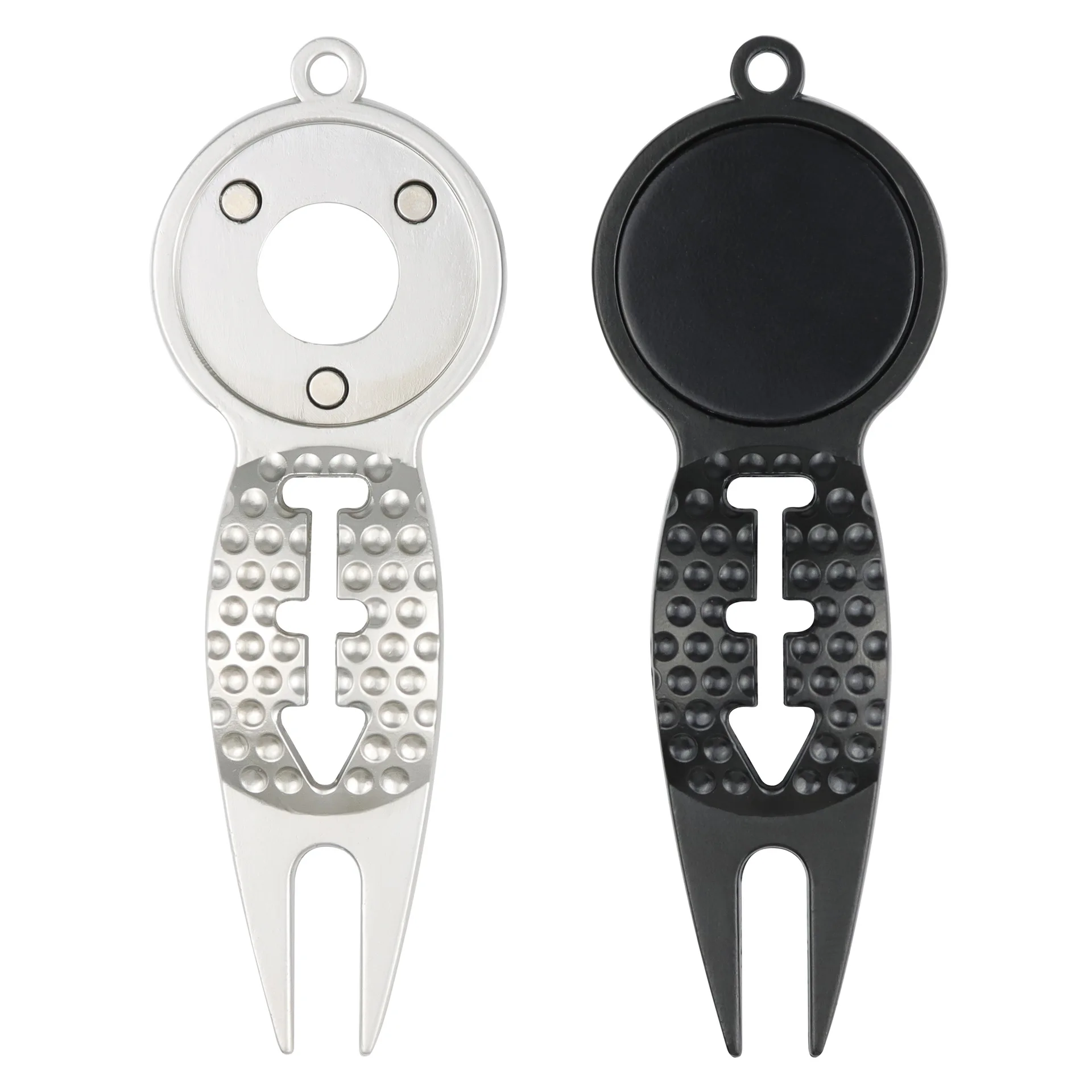 

Spot Portable Golf Fork Tool Scriber Green Fork custom logo