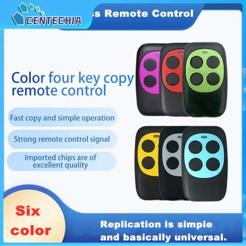 

Прямой супер копировальный ключ 433 МГц пульт дистанционного управления быстрое использование многофункциональный скопированный дверь гаража беспроводной пульт дистанционного управления персонализированный