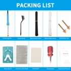 Набор сварочный пластиковый, 80 Вт, 40 стержней