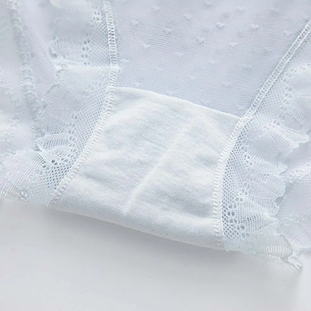 Женские сетчатые кружевные трусики в японском ретро-стиле тонкие дышащие со