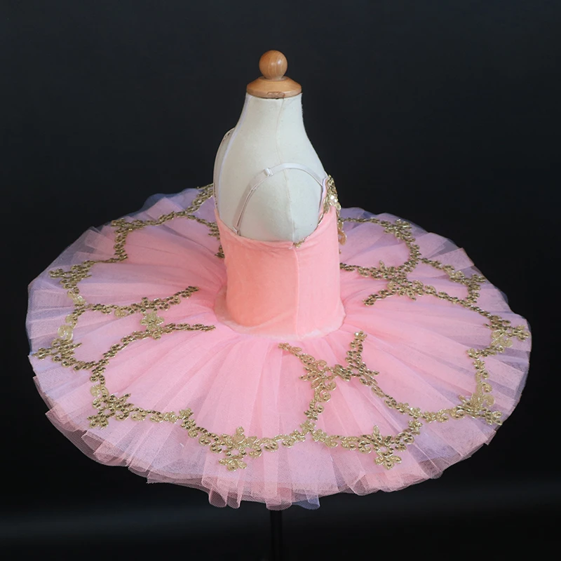 Детское платье персиковой балерины танцевальный костюм cygnet для выступлений |
