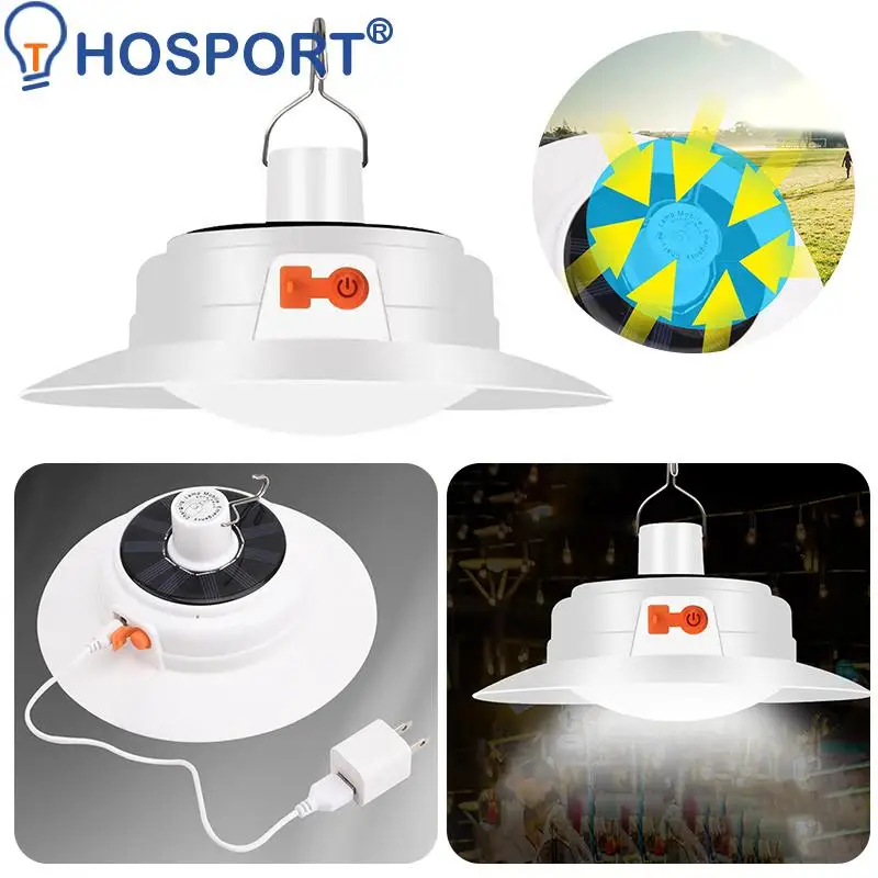 

LED Solar Decorative Hanging Lights USB Charging Waterproof Camping Lighting Multifunctional Energy-Efficient for Outdoor Travel