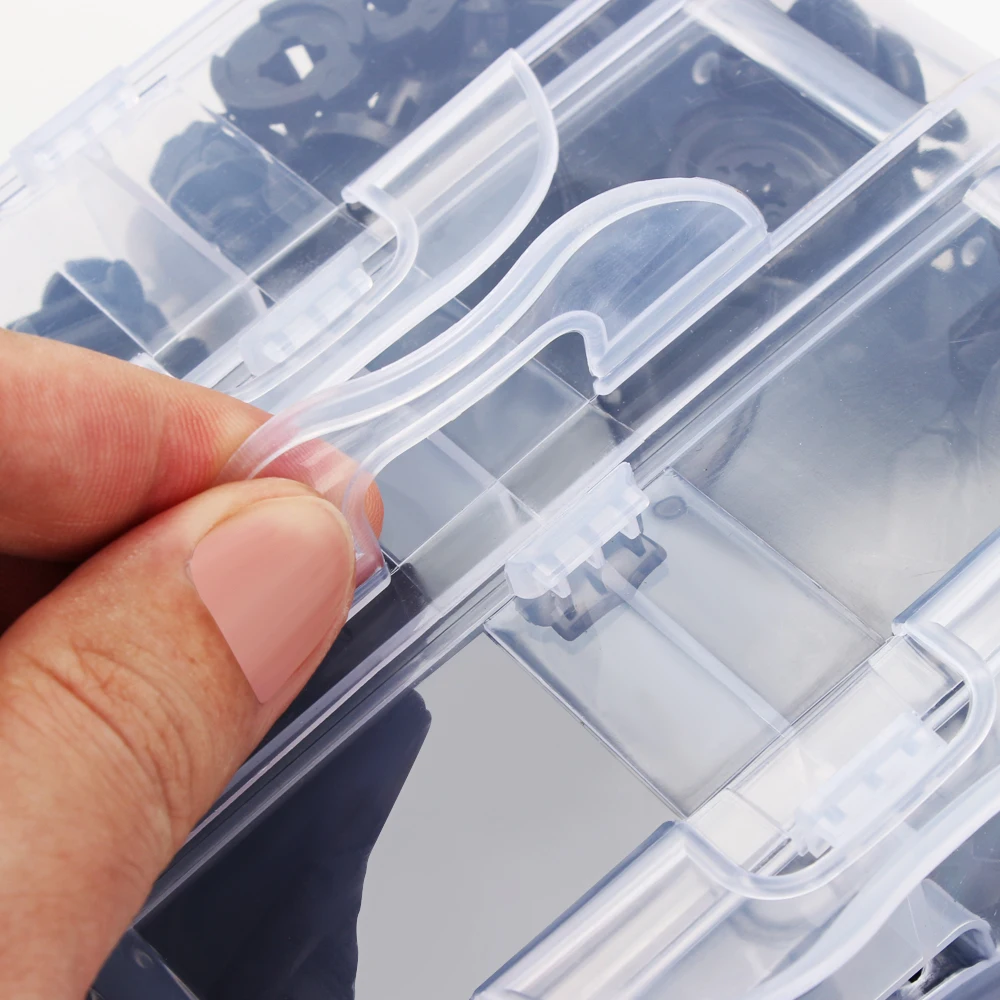 620 шт. универсальные автомобильные крепежные зажимы смешанные фиксаторы с