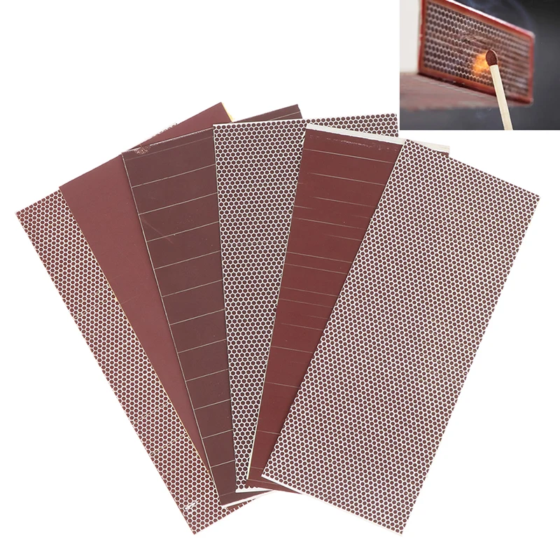 

Matchstick Striker Sticker Adhesive Matches Skin Flame Paper Phosphorus Sheet Match Striker Paper DIY Scented Candle Accessories