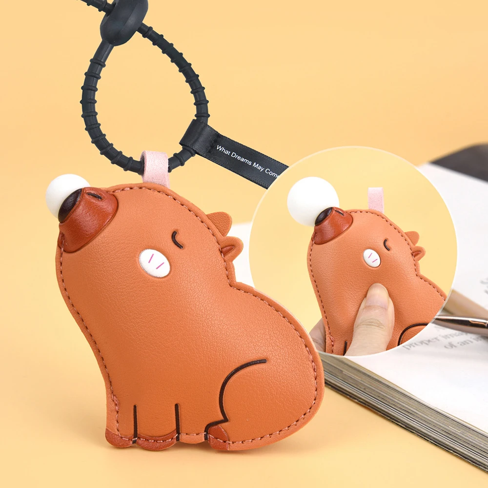 Забавная панда подвесной брелок для ключей с пузырьками забавная Подвеска