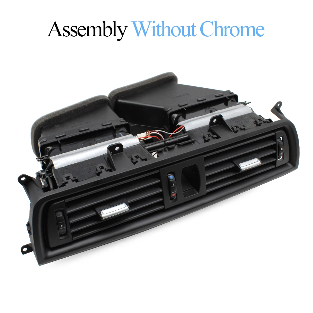 

Приборная панель с левым рулем, передняя центральная панель кондиционера, вентиляционная решетка переменного тока в сборе для BMW 5 серии F10 F11 F18 64229166885 64229209136