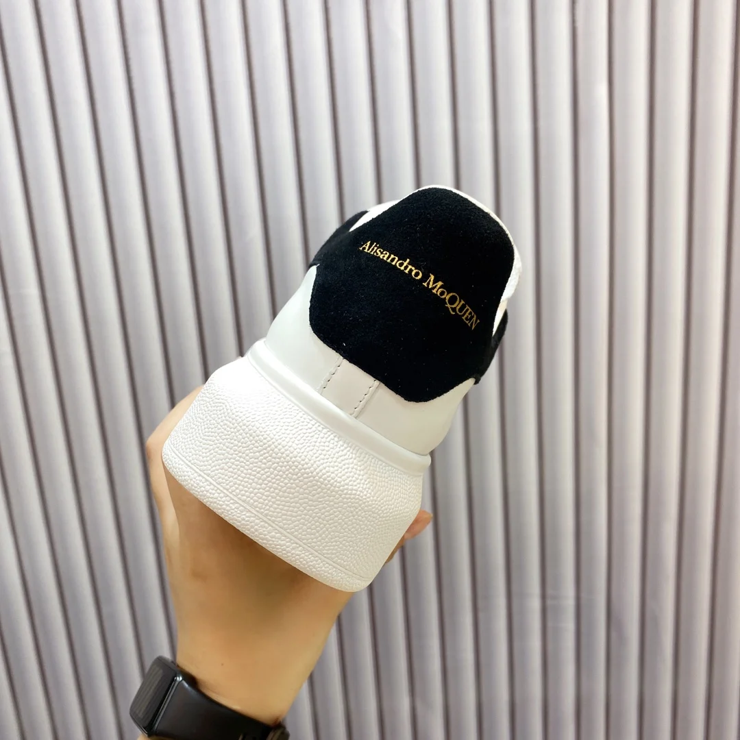 Мужские повседневные кроссовки высокого качества из натуральной кожи женские