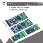 LIZAO HC-05 Master-Slave 4Pin Anti-Reverse, Встроенный последовательный модуль Bluetooth, беспроводной последовательный для Arduino