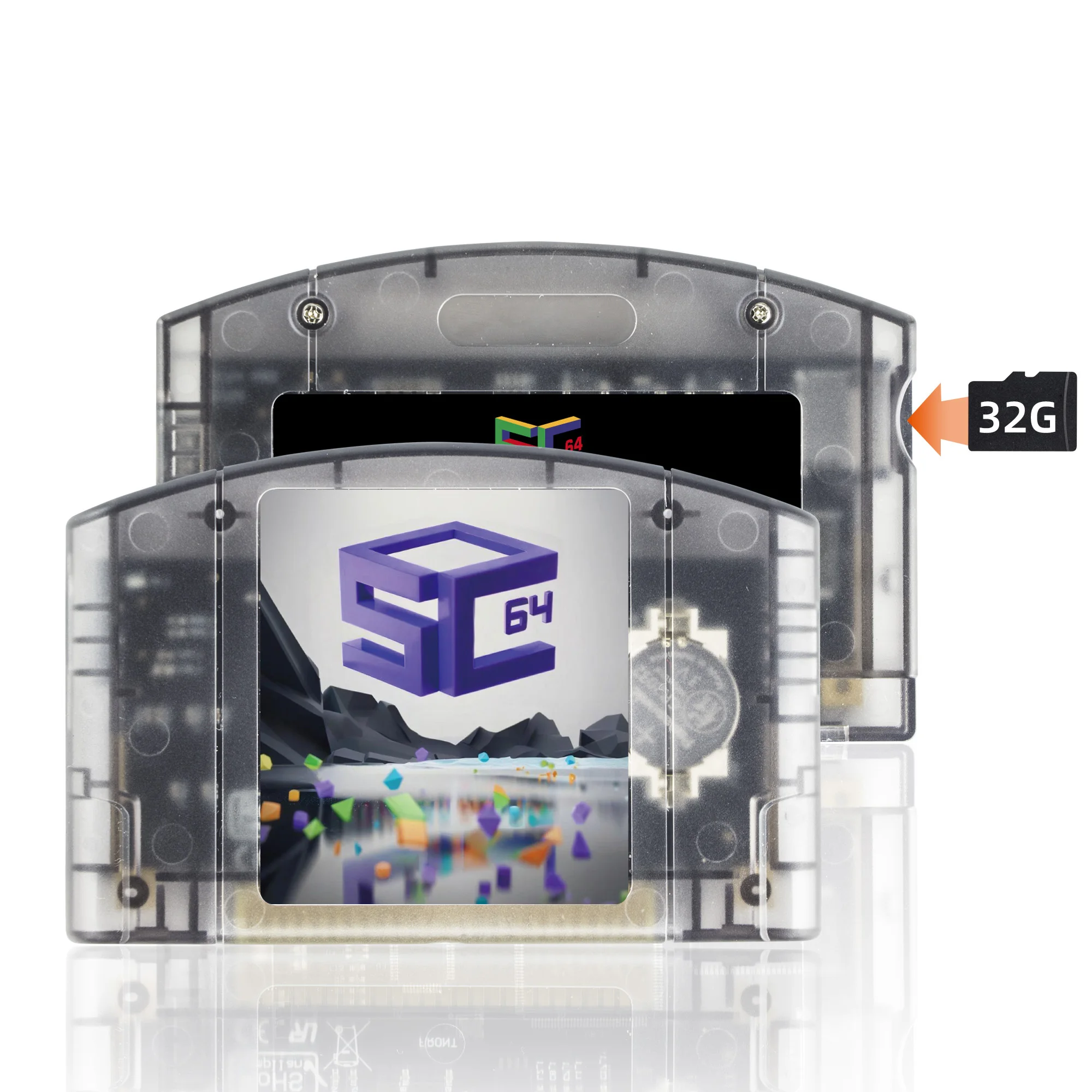 Фото REMANK SC64Summer SC64 CART Игровая карта SC64 N64 с открытым исходным кодом 5000 в 1 SC64 Flash SNES GBC N64DD N64 Ретро аксессуар для видеоигр №5