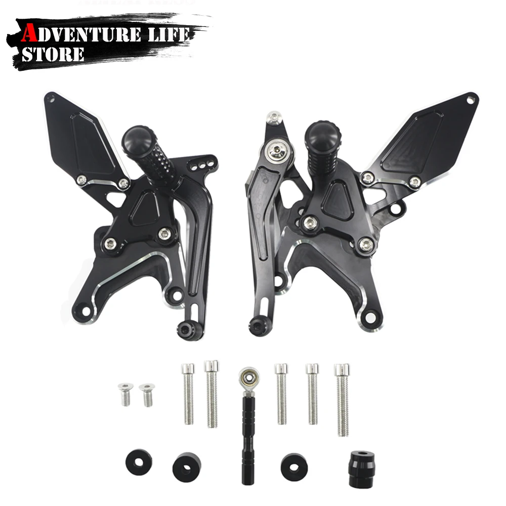 

Adjustable Rearset Footrest For Kawasaki Z900RS Z900 Z 900 RS Motorcycle Rise Rear Set Footpeg Foot Pegs Pedal 2018 2019-2021