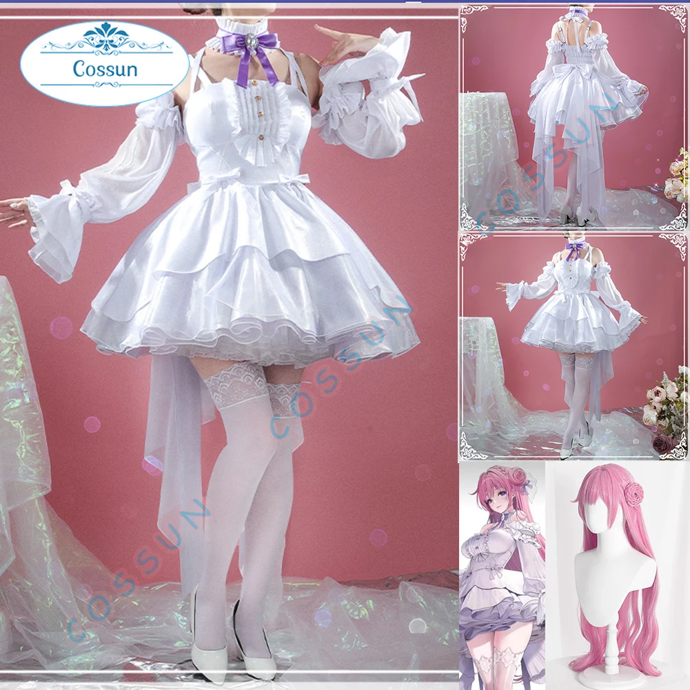 

[Customized] Ganme The Goddess of Victory NIKKE Dorothy Cosplay Costume Halloween Outfits Clothing Wig Women Anime Dress