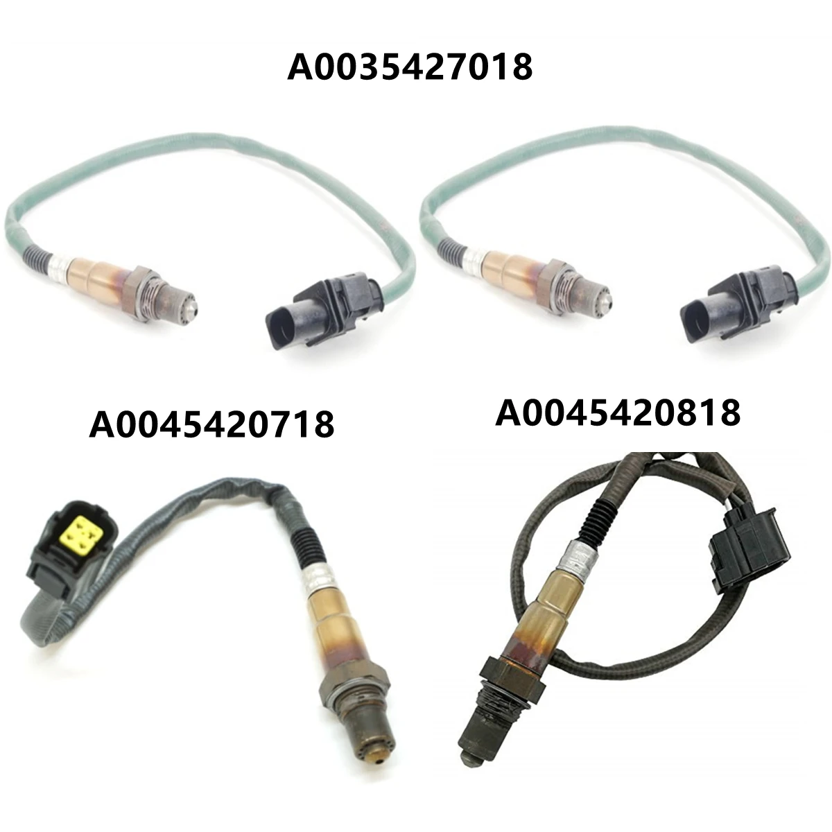 

Lambda Oxygen Sensor O2 For MERCEDES BENZ W204 W212 S212 X164 X204 W251 V251 4X A0045420718 A0045420818 A0035427018 Front Rear