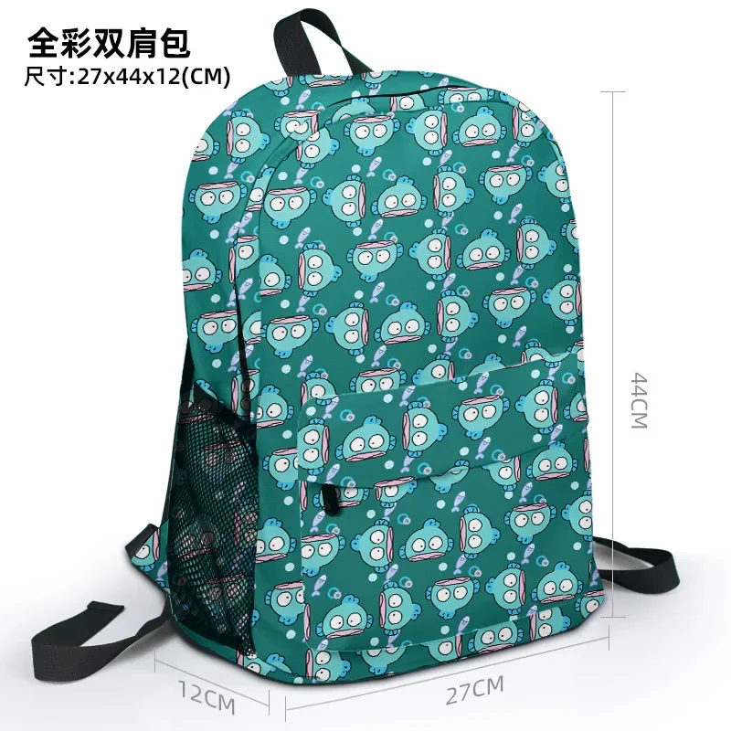 Аниме Sanrio Hanyodon мультфильм рюкзак 3D цифровой печатный шаблон Студенческая