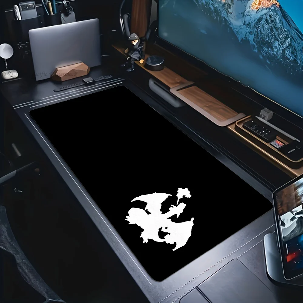 Игровой коврик для мыши P-Pokemon в стиле аниме Настольный с подкладкой игровые