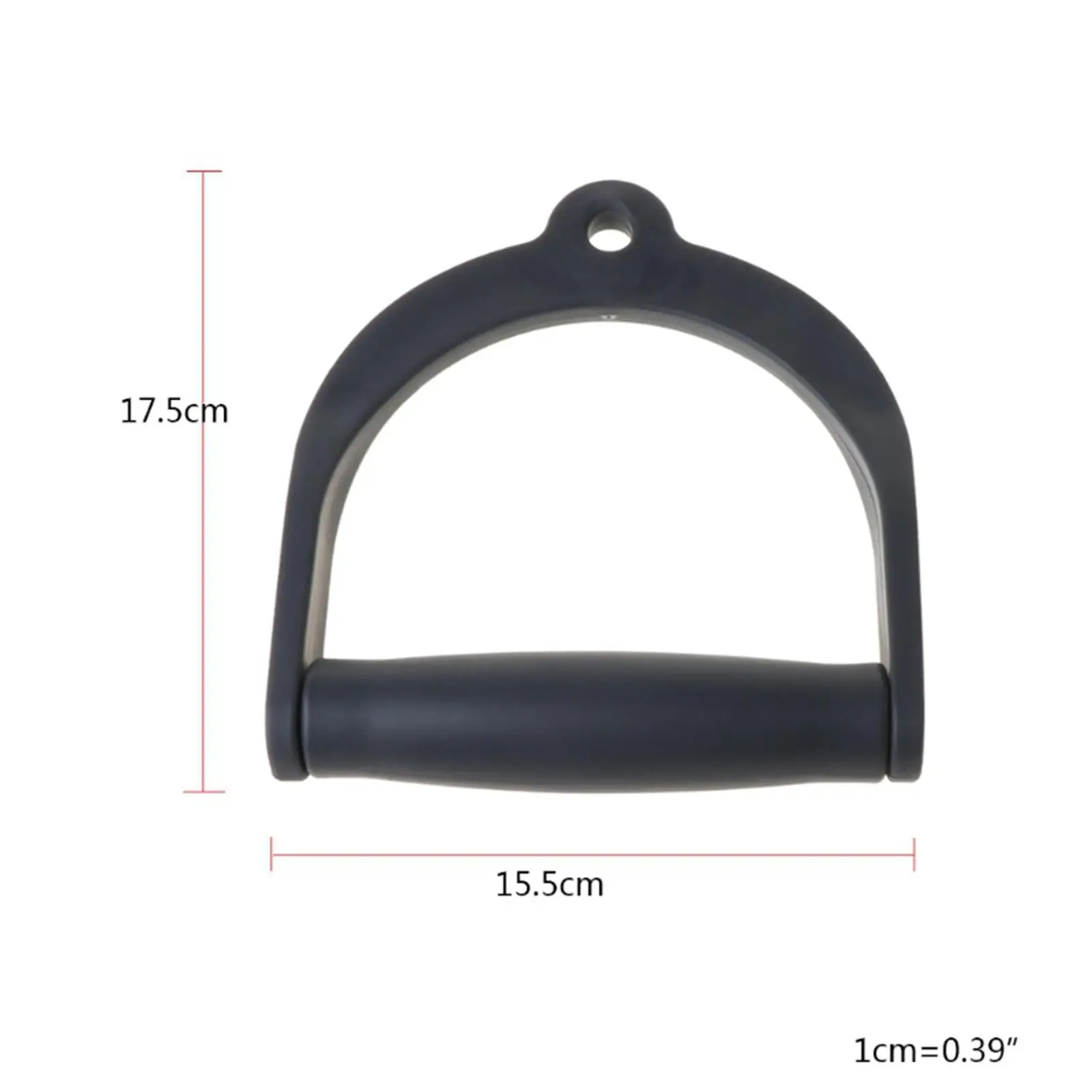 

Practical Triceps Rope Pull Down Handle D-Handle Anti Slippery Pulley System