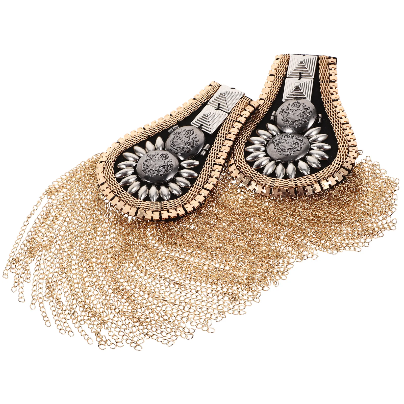 Костюмы с кисточками на плечах мужская спортивная куртка золотой декор мужские