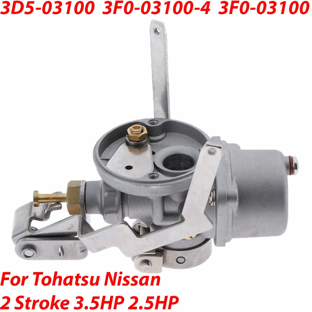 

Подвесной мотор-карбюратор 3D5-0310 для лодочного двигателя для Tohatsu Nissan, 2-тактный двигатель 2.5HP 3.5HP 3F0-03100-4 3F0-03100