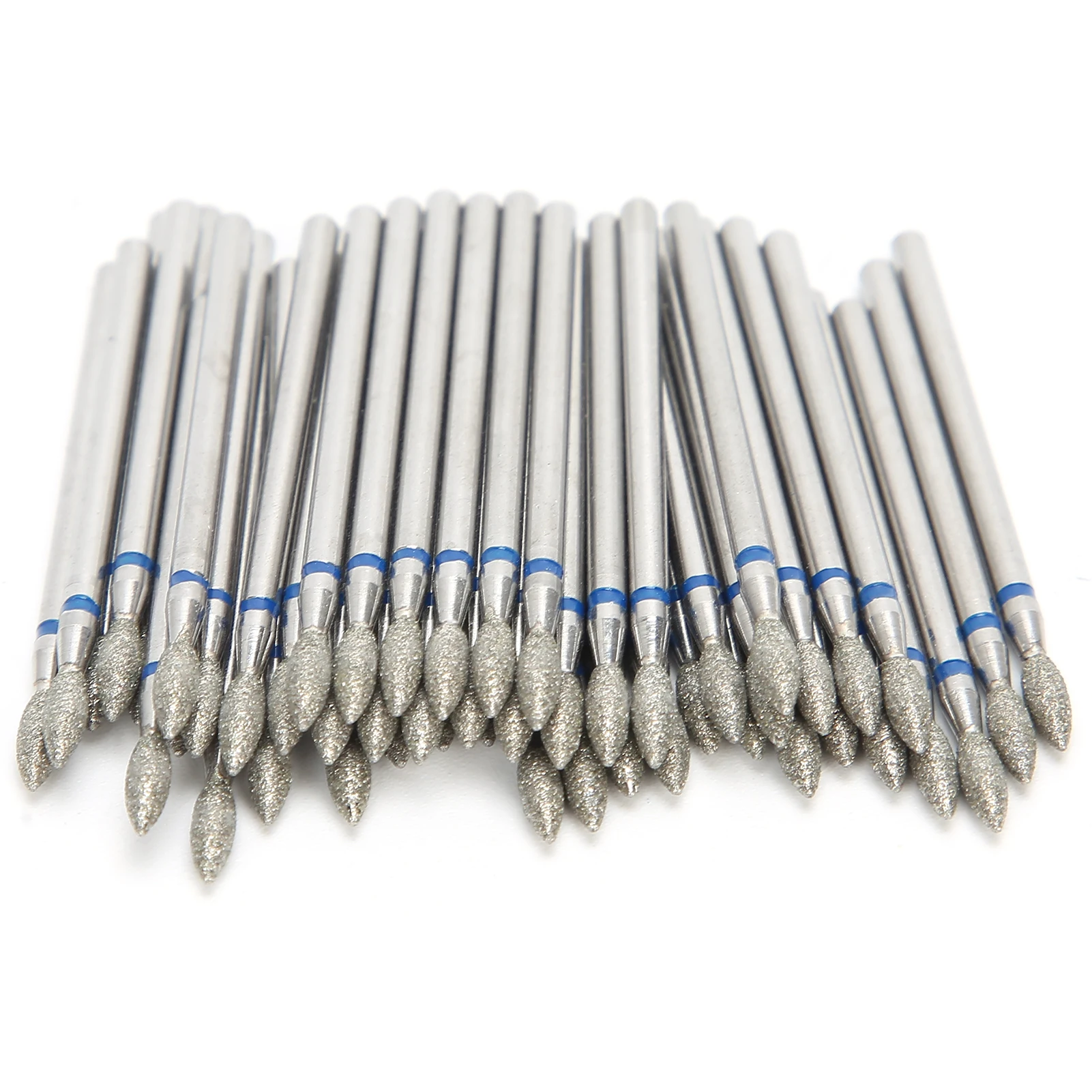 

50pcs Nail Drill Bits Nail Polishing Grind Head Replacement Accessory Manicure ToolM‑2.7mm / 0.11in