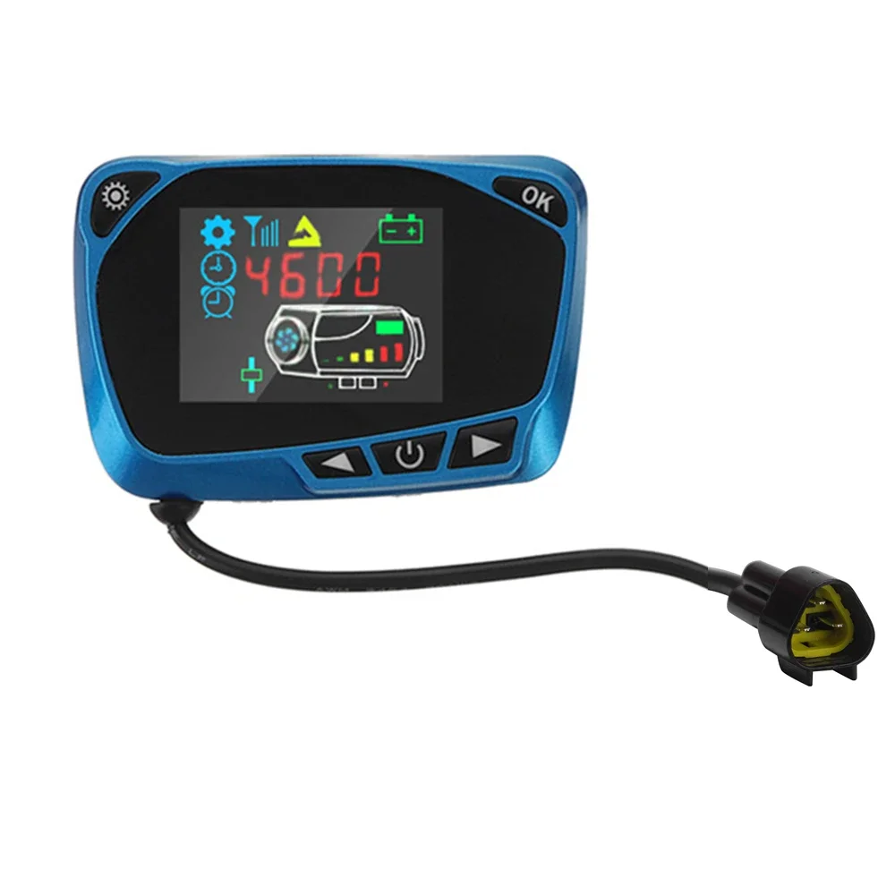 

12 В/24 В ЖК-дисплей, термостат, переключатель монитора + пульт дистанционного управления, аксессуары для 5 кВт/8 кВт, автомобильный обогреватель, автомобильный парковочный дизельный обогреватель