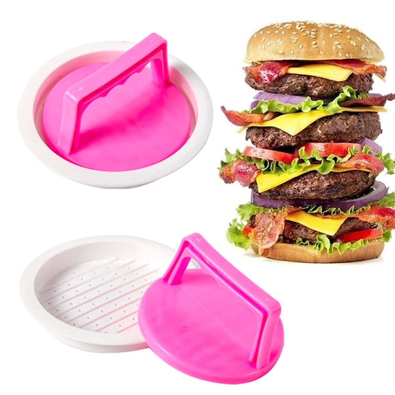 

1PC Hamburger Press Stuffed Burger Press Meat Grill Patty BBQ Burger Maker Mould Hamburger Maker Machine
