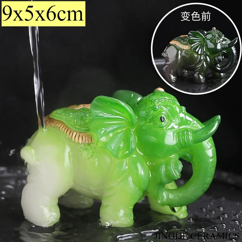 

Китайский чайный питомец слон из смолы JINGDE CERAMICS