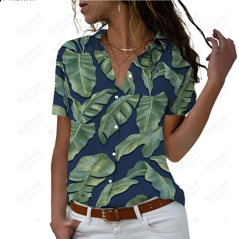 Женская рубашка с коротким рукавом демисезонная Повседневная футболка