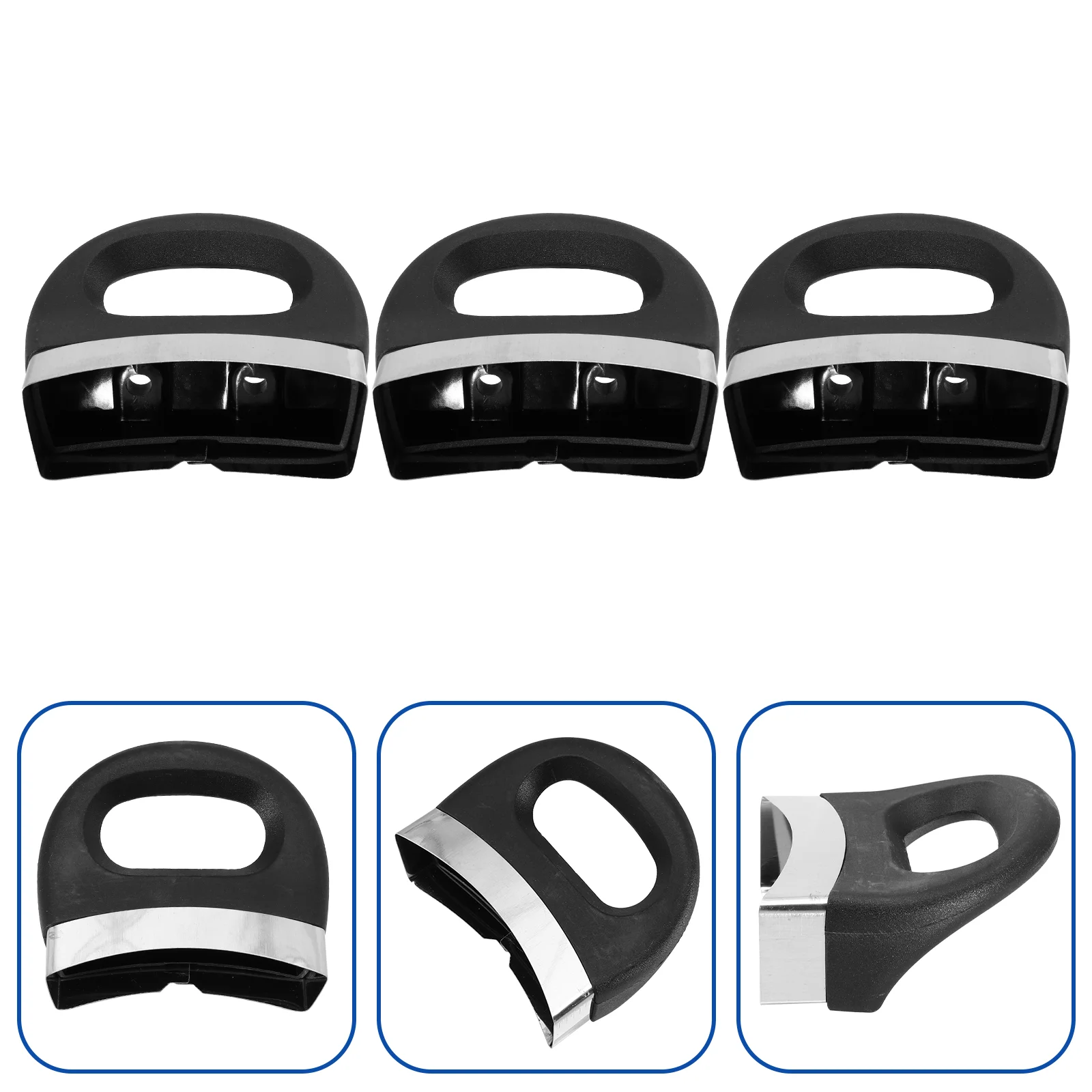 

Pot Handle Replacement Side Ear Pan Handlescover Soup Rubber Clip Cookware Pressure Sleeve Frying Parts Short Induction Hole