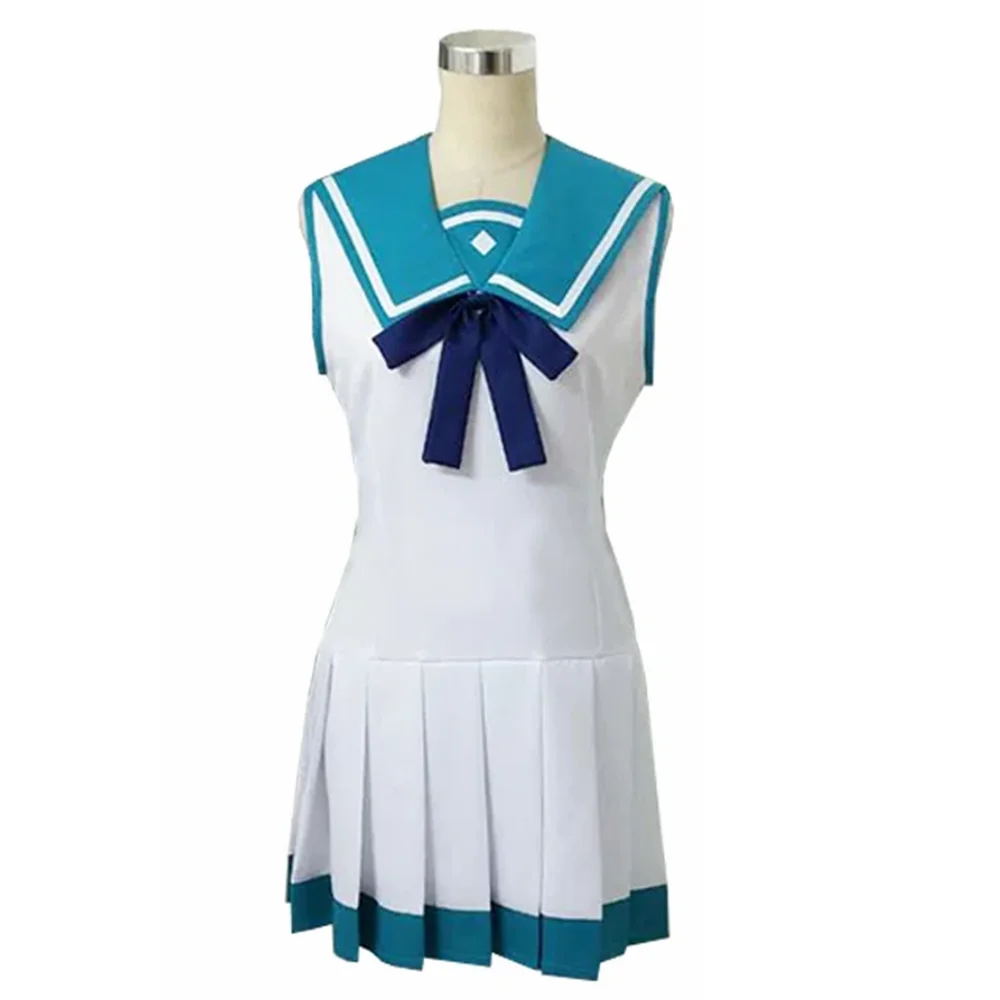 Унисекс аниме Cos Mukaido Manaka косплей костюм униформа индивидуальный размер