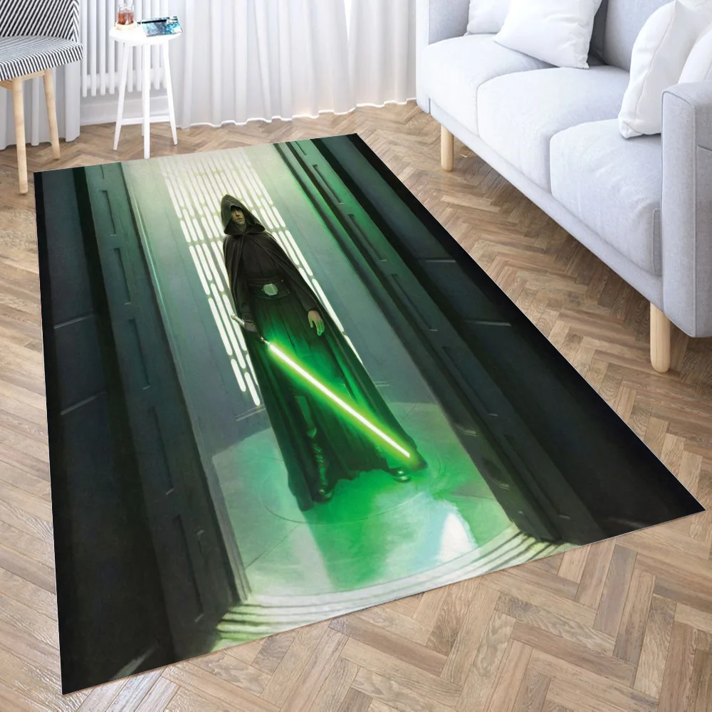 

Luke Skylwalker Enters The Room Carpet for Living Room Rug Children Bed Room Floor Carpets Window Bedside Home Decor Rugs Mat