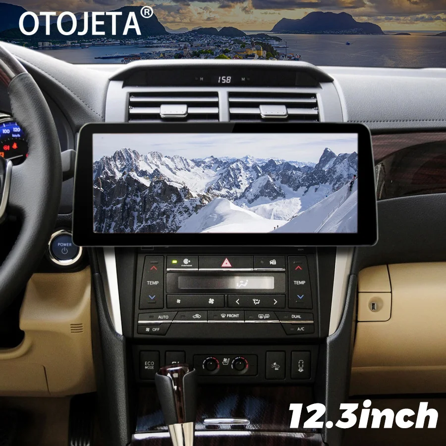 

12.3inch 1920*720 Screen Android 13 Car Video Player Radio Stereo For Toyota Camry 2015-2017 GPS Multimedia Carplay Head Unit