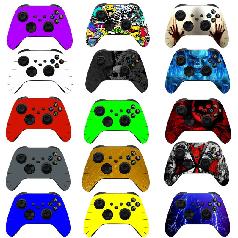 

Skin Sticker For Xbox Series S/X Controller Gamepad Protective Decal Stickers Ultrathin Anti-slip Dust-proof Gameing Accessories