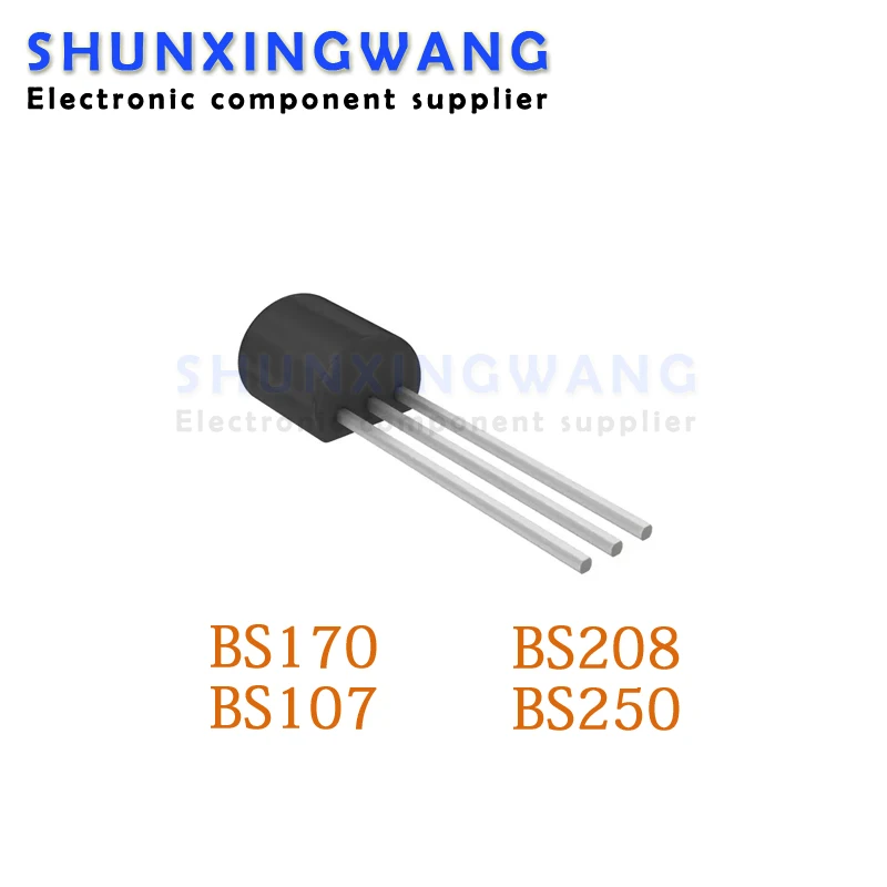 10 шт. BS170 TO-92 TO92 BS107 BS107A BS250 BS208 Новый триодный транзистор