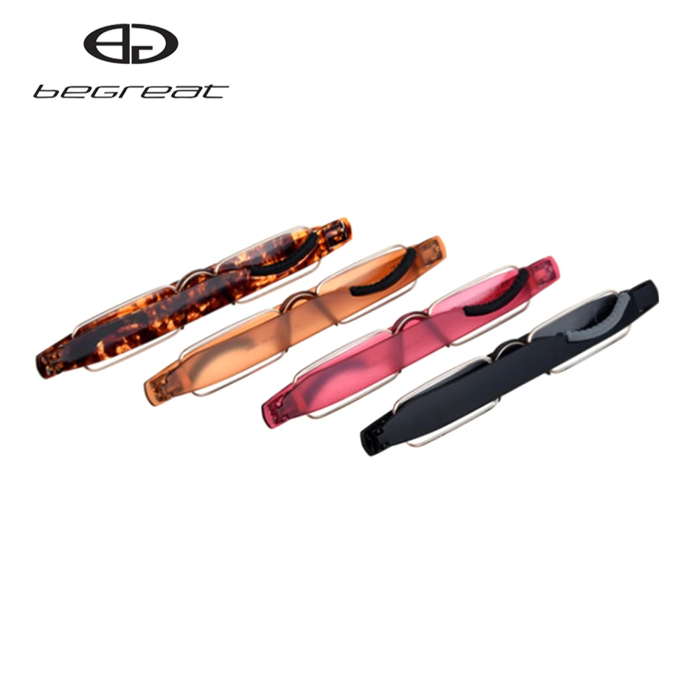

BEGREAT Foldable TR 90 With Case Rotation Reading Glasses 1.0 1.5 2.0 2.5 3.0 gafas culos de leitura reading glasses women
