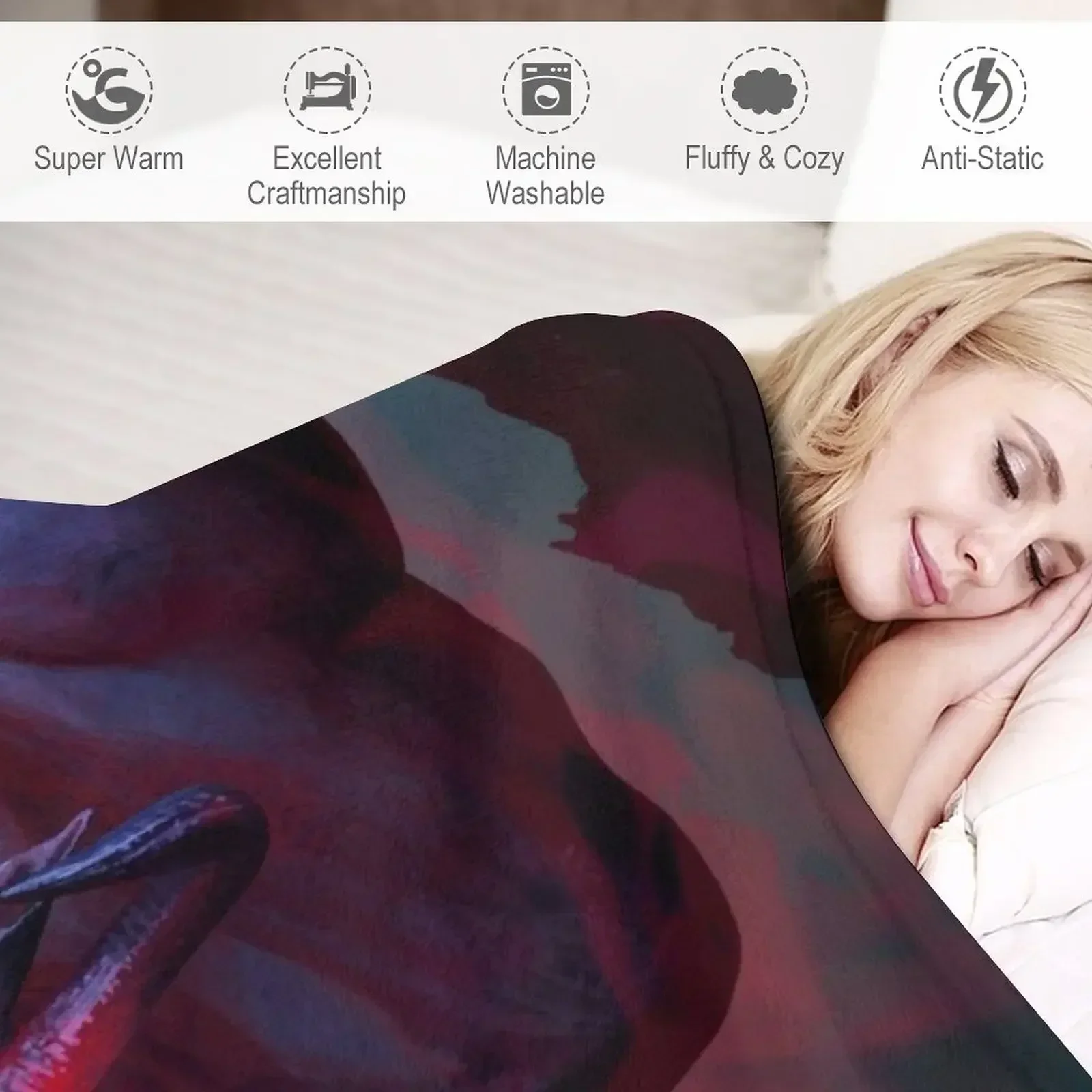 Одеяло The Last Unicorn Retros покрывала на Хэллоуин одеяла