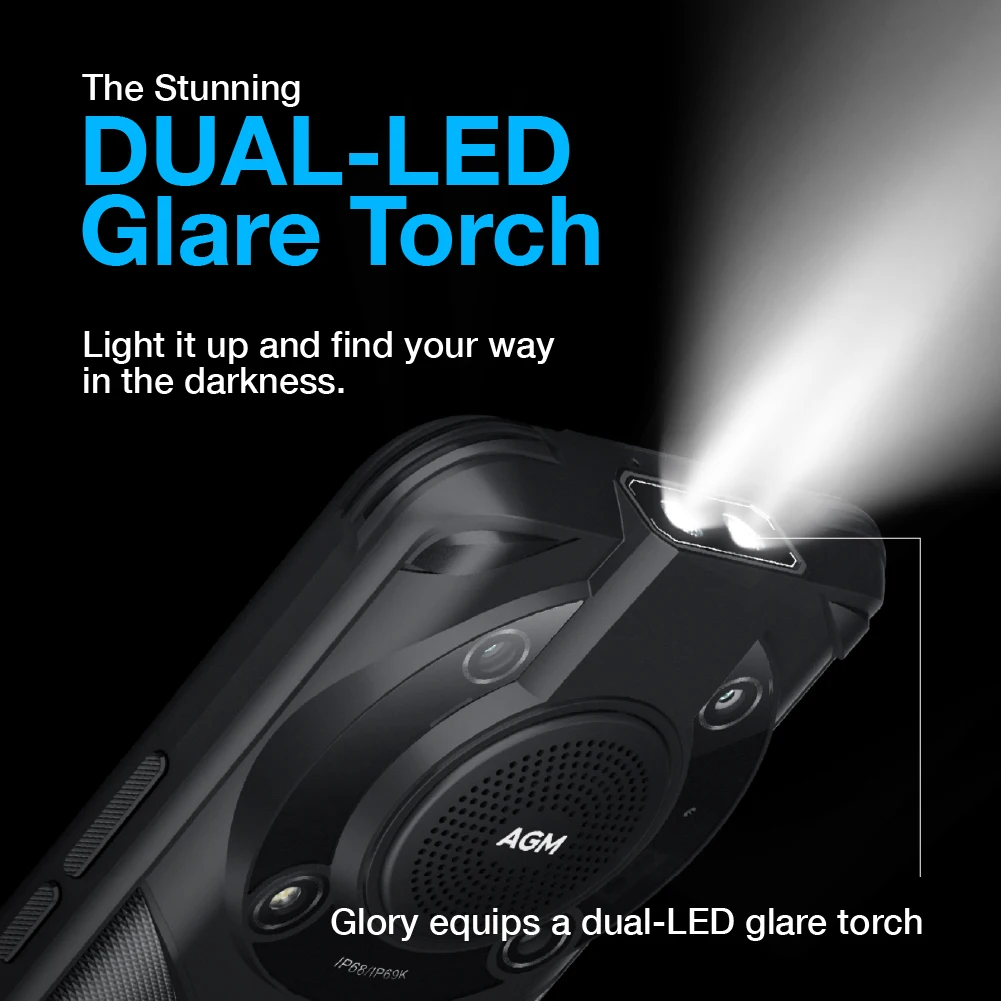 agm glory pro 5g rugged phone 6200mah smartphone military thermal imaging mobile phones 8gb 256gb night vision cellphone nfc free global shipping