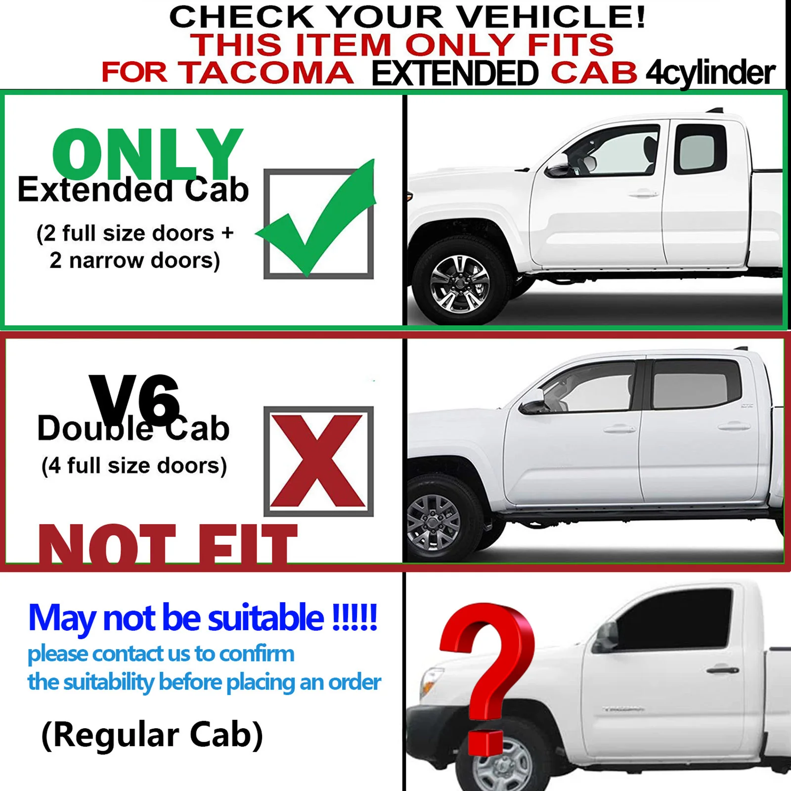 4 шт. для Toyota Tacoma 2005-2015 2 7 л 4-цилиндровый передний брызговик фартук уплотнитель