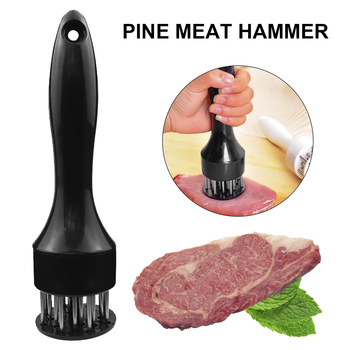 

Kitchen Tools Hot Sale Top Quality Profession Meat Tenderizer Needle With Stainless Steel Kitchen Tools ablandador de carne