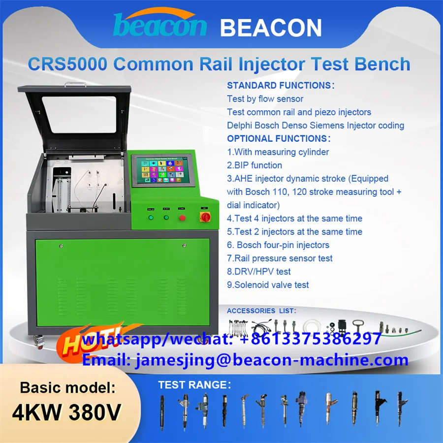 Электронный испытательный стенд Common Rail для тестера форсунок CRS5000 Crdi дизельного
