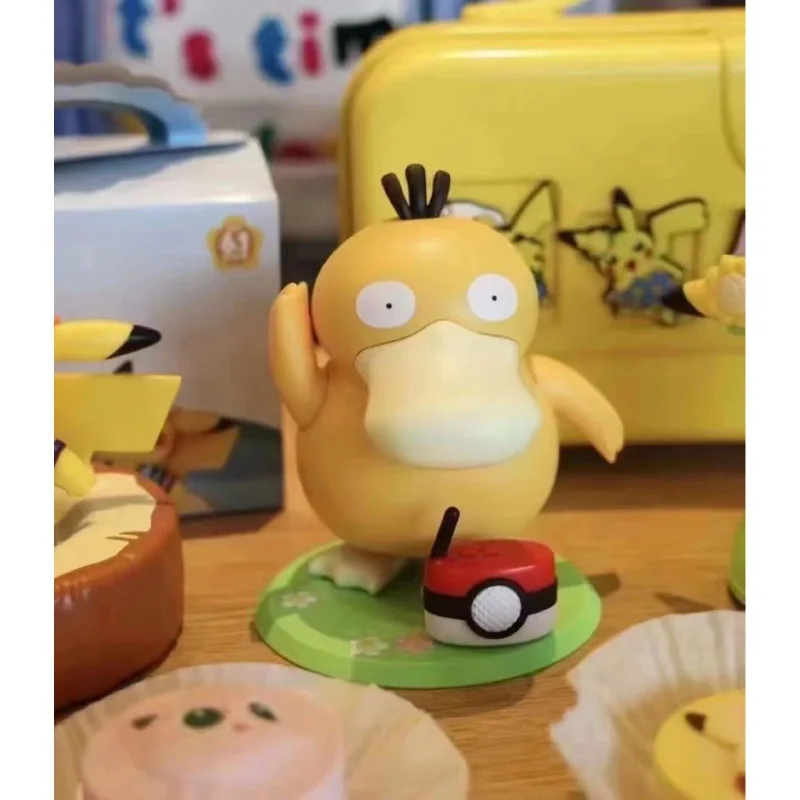 

Pokemon Psyduck Dancing Singing Fun Toy KFC Limited 2022 Pikachu Action Figure Doll Decoration Model Toys for Children Gift Kids