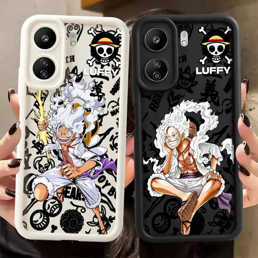 Фото Чехол для телефона Xiaomi Redmi 12C 9A 10C A3 A5 9C A2 A1 Plus 10A 13C 14C 9T One Pieces Anime №2