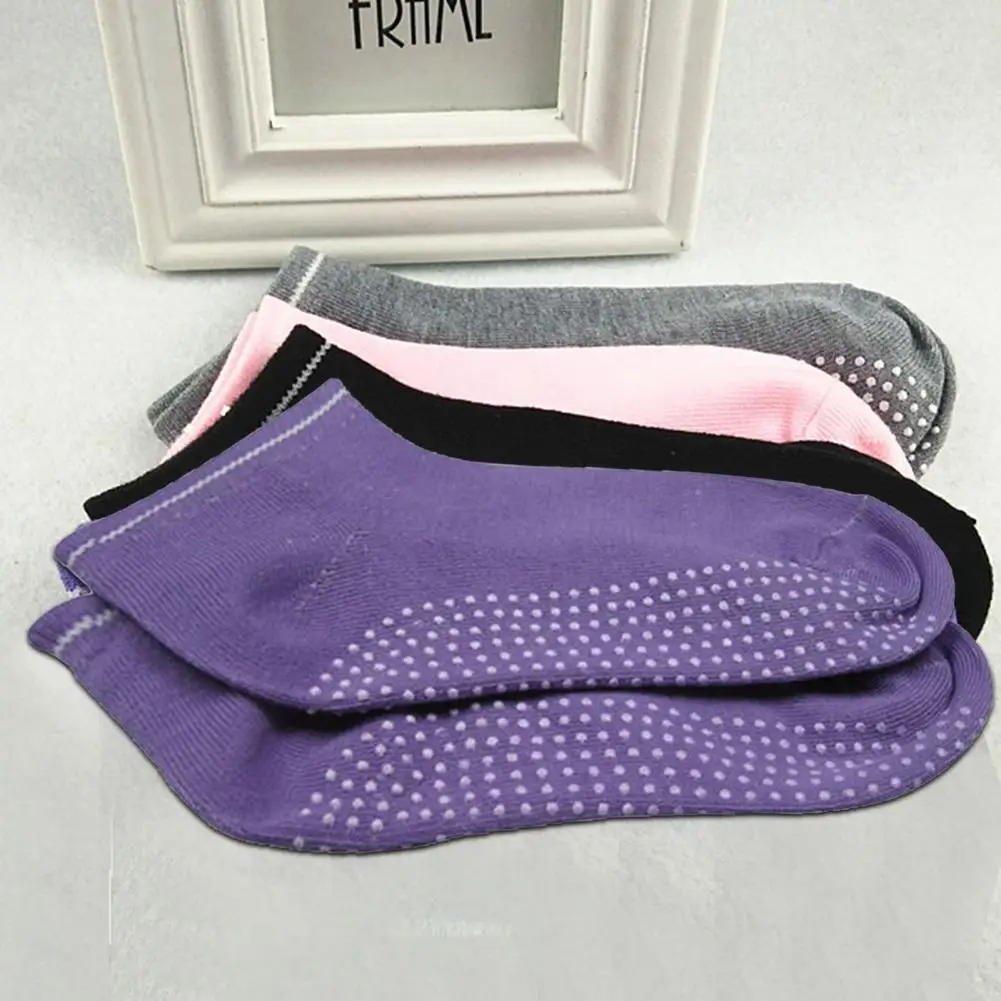 

Socks Cotton Elastic Yoga Socks 3D PVC Particle Women Anti Slip Sports Balet Dance Indoor Gym Pilates Ankle Women