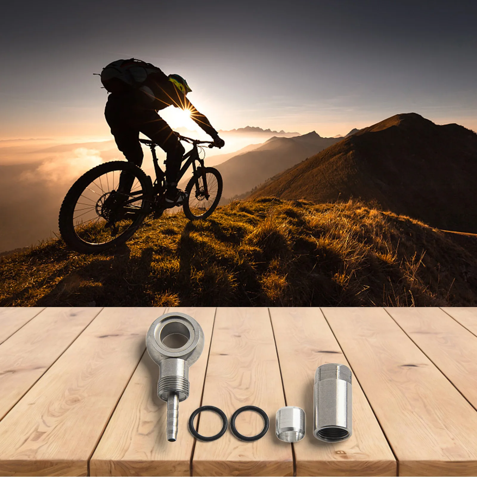 Детали велосипедного тормоза масляный диск пятилинейная обработка с ЧПУ