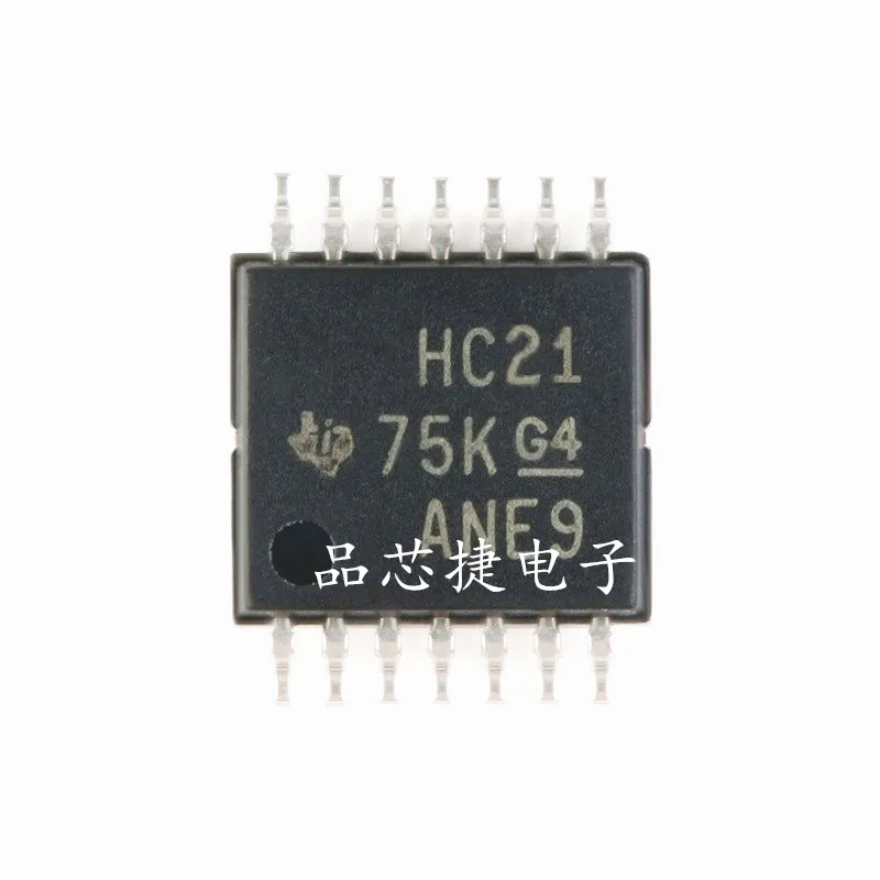 

10 шт. Оригинальный Новый SN74HC21PWR 74HC21 Шелковый экран HC21 TSSOP14 и брикет